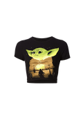 Grogu Crop Top