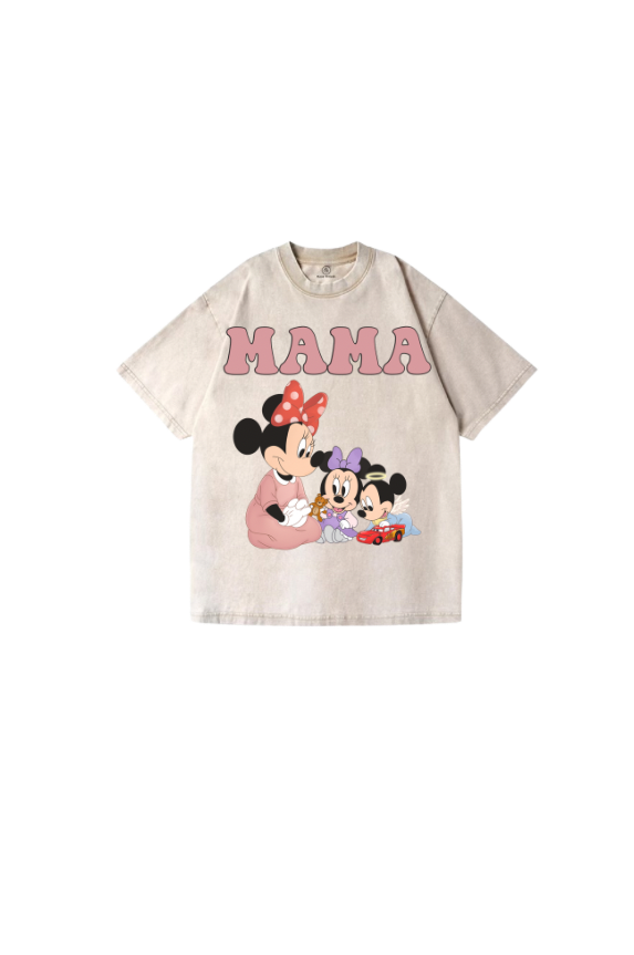 Mama x toddler Minnie x angel baby Mickey